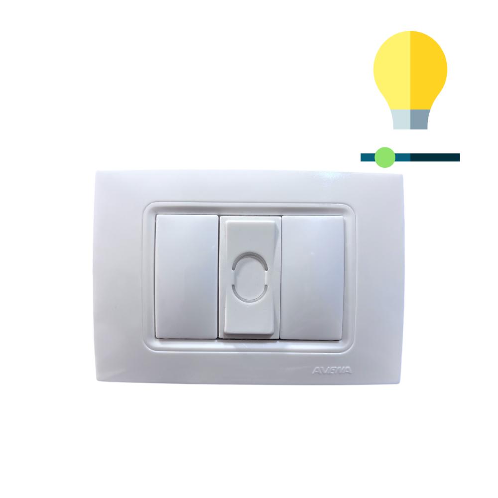 AION Dimmer Light Switch - White