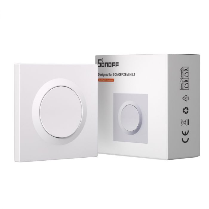 SONOFF Fusion Series 1-Gang Wall Switch Enclosure | E1GS/E1GSL